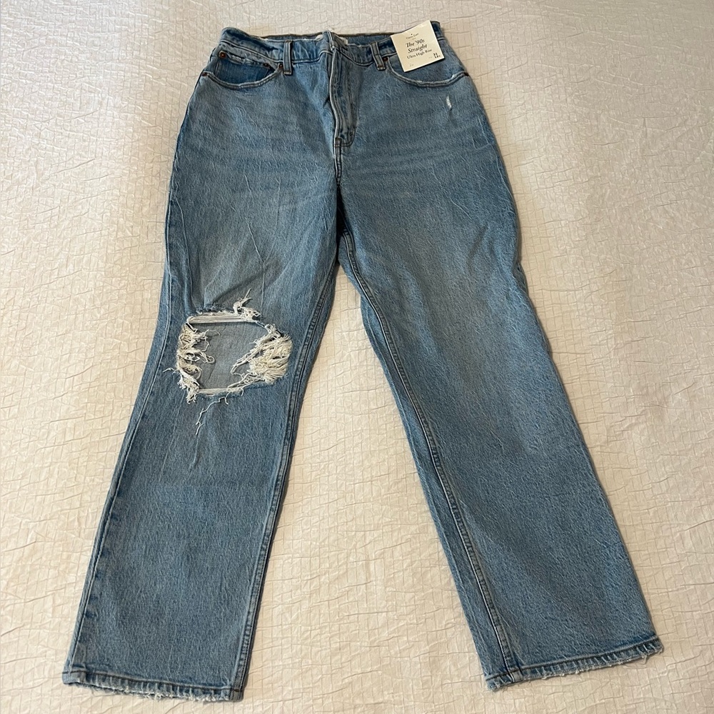 Curve Love Ultra High Rise 90s Straight Jean